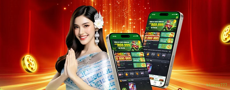 Conta blocos777 sincronizada site e app